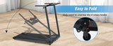 NEW Folding Treadmills Walking Pad Treadmill for Home Office -2.5HP Walking Treadmill With Incline Bluetooth Speaker