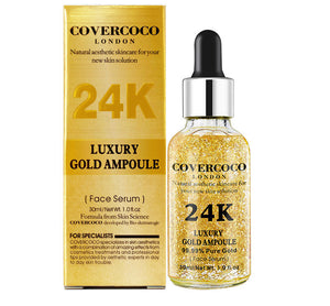 24K Serum Facial Complexion Brightening Moisturizing Skin 30ml Essence Facial Serum