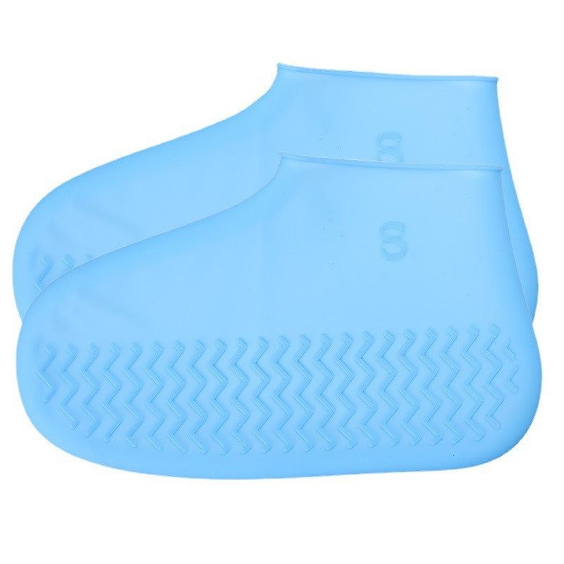 Rainproof shoe covers, silicone shoe covers for adults, waterproof and non-slip men's and women's shoe covers on rainy days