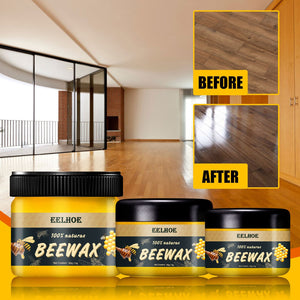 EELHOE Natural Beeswax Furniture Care Polishing Beeswax Waterproof Brightening Wear-resistant Wood Floor Care Beeswax