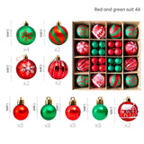 Christmas decoration 6cm electroplated ball plastic ball special-shaped painted Christmas ball gift Christmas tree pendant