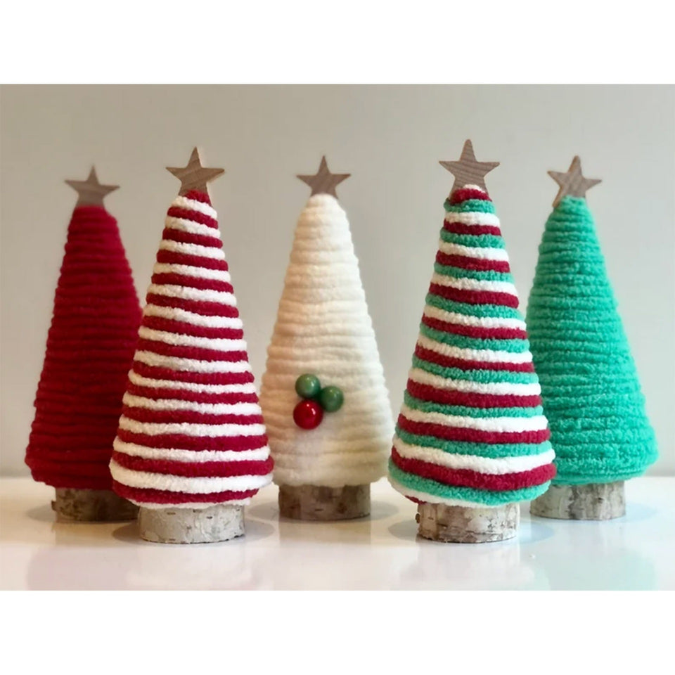 Christmas Mini Christmas Tree Table Shelves Scene Decoration Tray Ornaments