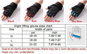 Heavyweight Sports Exercise Weight Lifting Gloves