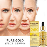 24K Serum Facial Complexion Brightening Moisturizing Skin 30ml Essence Facial Serum