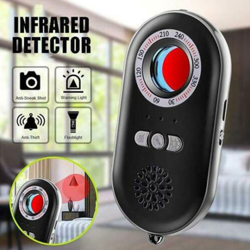 Multifunctional Infrared Detector Anti-Spy Hidden Camera Detector Infrared Anti-lost Anti-theft Alarm System Sensing Device